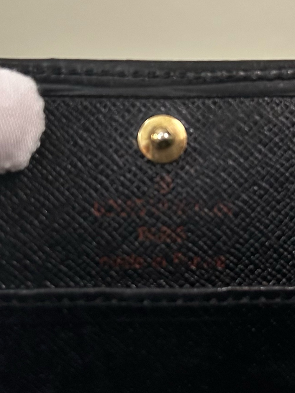 Louis Vuitton Epi Porte-Monnaie Boîte Coin Case Black Box Coin Purse - Picture 3 of 11